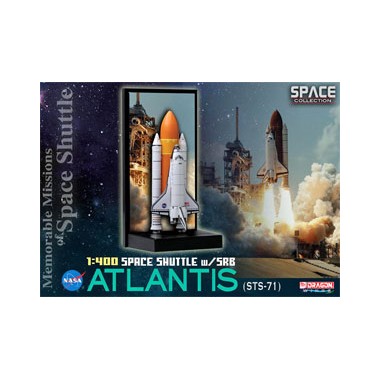 Miniature Navette Spatiale Atlantis avec SRB (STS-71)