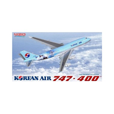 Miniature Boeing 747-400 HL7491 "Starcraft" Korean Air