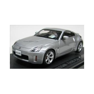 Miniature Nissan Fairlady 350Z Coupe Facelift Argent 2005 - francis  miniatures