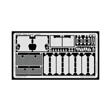 Photodécoupe Tiger I early  pour Tamiya