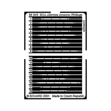 Photodécoupe M-1A armour fittings pour Dragon