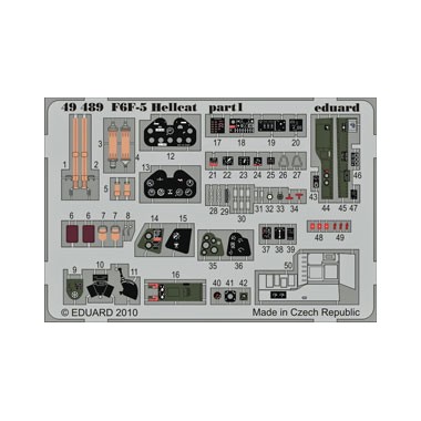 Photodécoupe F6F-5 pour Eduard