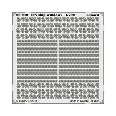 Photodécoupe IJN ship windows