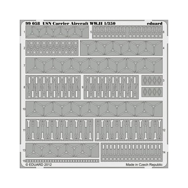 Photodécoupe USN Aircraft accessories WWII