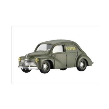 Miniature Renault 4CV tolée Postes