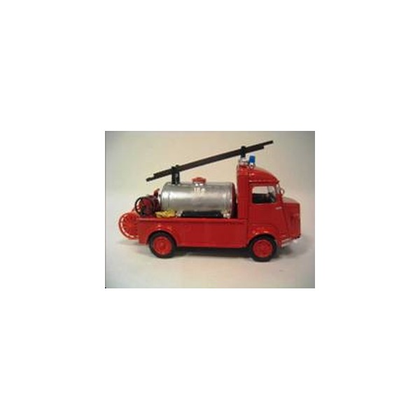 As158 Cofradis Citroen Type H Service Incendie Gris 1/43 Metal Ref
