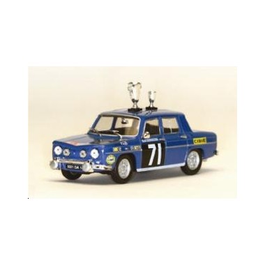 Miniature Renault 8 Gordini Vainqueur Rallye du Maroc