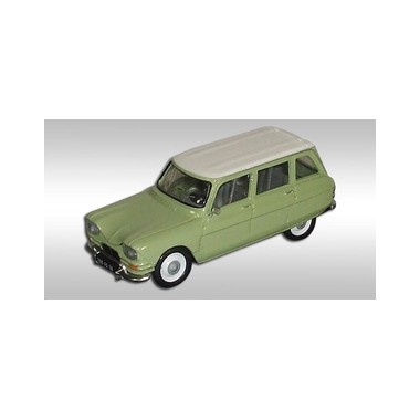 Miniature Citroen Ami 6 break verte