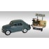 Miniature Renault 4CV  Remorque Velosolex