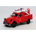 Miniature Citroen 2CV pick-up Pompiers de Vertus