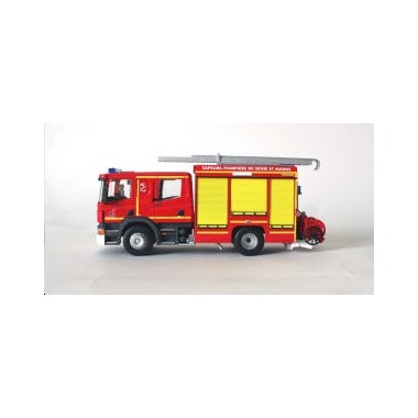 Miniature Scania double cabine Gimaex SDIS Seine et Marne