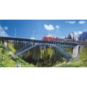 Pont de la Bietschtal, 2 voies, Epoque 2