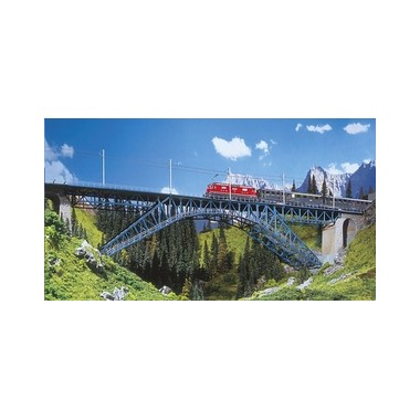 Pont de la Bietschtal, 2 voies, Epoque 2