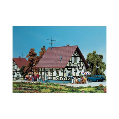 Maquette Maison individuelle à colombages, Epoque 3