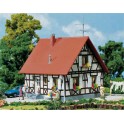 Maquette Maison individuelle à colombages, Epoque 3
