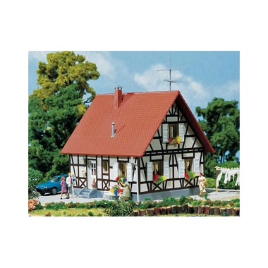 Maquette Maison individuelle à colombages, Epoque 3