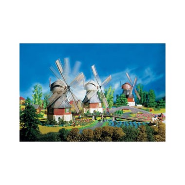 Maquette Moulin à vent motorisé, Epoque 1