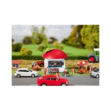 Maquette Stand de vente de fraises