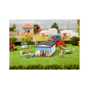 Maquette Bungalow de camping, Epoque 3/5