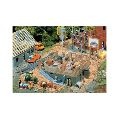 Maquette Maison en construction, Epoque 4