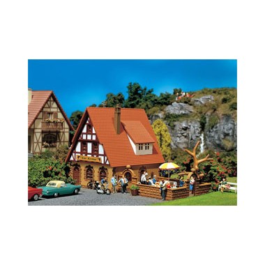 Maquette Auberge A la Couronne, Epoque 3