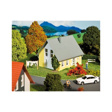 Maquette Maison individuelle, jaune, Epoque 6
