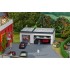 Maquette Garage double avec pièces de commande, Epoque 5