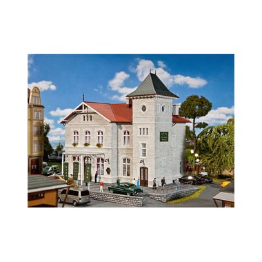 Maquette Hôtel avec restaurant gastronomique, Epoque 3