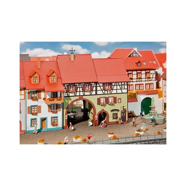 Maquette Maison de ville Niederes Tor, Epoque III