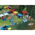 Maquette Jeu de tentes de camping, Epoque 4