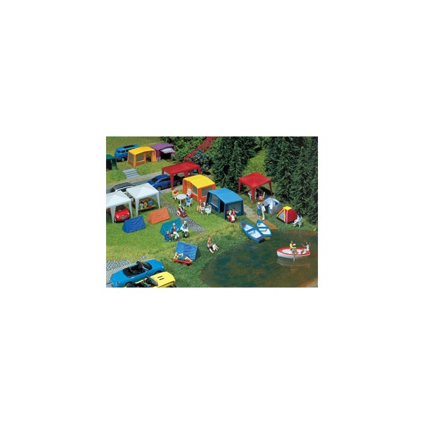 Tentes, abris et accessoires camping-HO-1/87-FALLER 130504