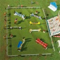 Maquette Concours hippique, Epoque 4