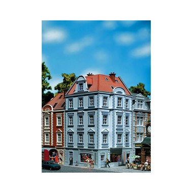Maquette Maison d?angle urbaine, Epoque 1