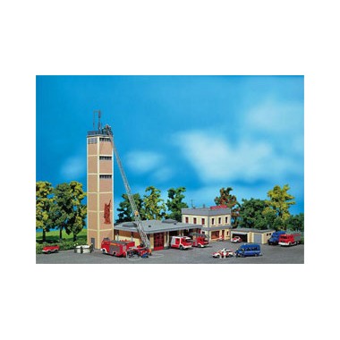 Maquette Poste de pompiers, Epoque 3