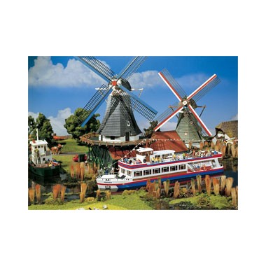 Maquette Bac à voyageurs, Epoque 3