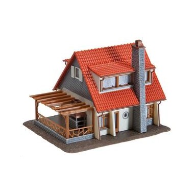 Maquette Maison avec barbecue