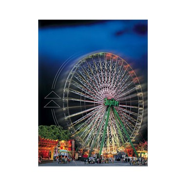Maquette Grande Roue Jupiter, Epoque 4
