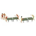 Figurines Ping-Pong au camping
