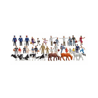 Figurines Set de Découverte, 36 pièces