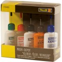 Assortiment de professionnel Colles/Lubrifiants/Nettoyant, 25 ml chacun