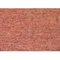 Feuille de décor Pierres rouges