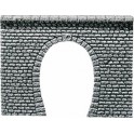 Dalle décorative entrée de tunnel, Pierre naturelle taillée