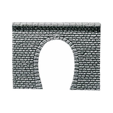 Dalle décorative entrée de tunnel, Pierre naturelle taillée