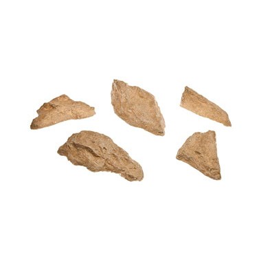 Pierre naturelle, Set avec 5 éléments de falaises