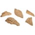 Pierre naturelle, Set avec 5 éléments de falaises