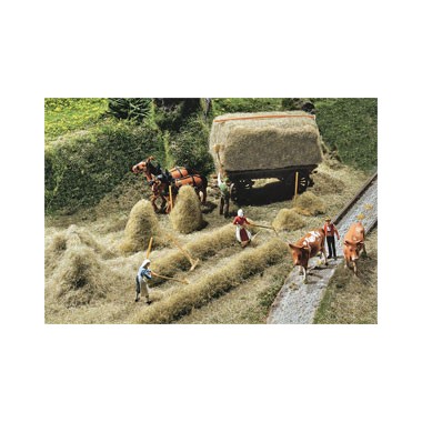 Maquette Récolte des foins, Epoque 1