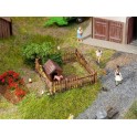 Maquette Niche de chien avec servocommande, Epoque 1