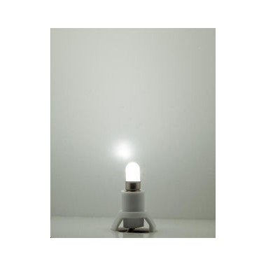 Ampoule LED 12/16V avec socle, ton blanc froid