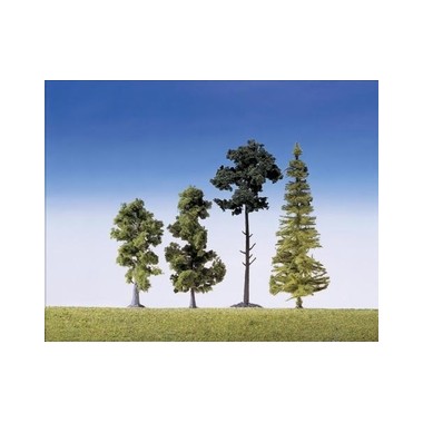 Arbres de forêt assortis 90 à 150 mm