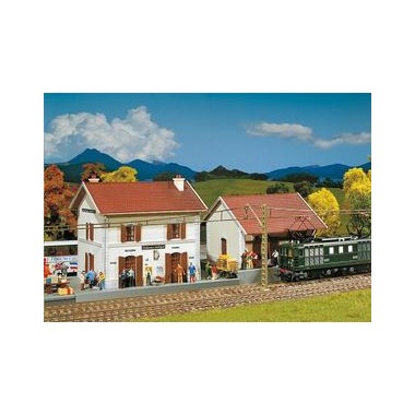 Maquette Gare de Chateau-Vaillant